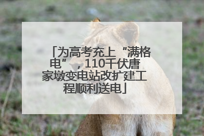 为高考充上“满格电”，110千伏唐家墩变电站改扩建工程顺利送电