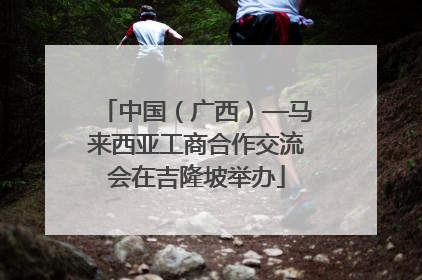 中国（广西）—马来西亚工商合作交流会在吉隆坡举办