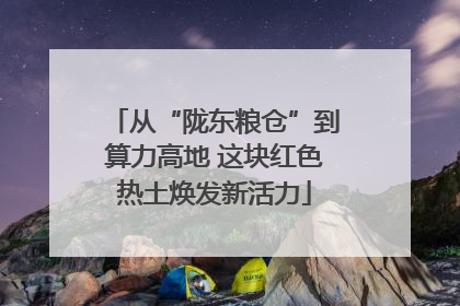 从“陇东粮仓”到算力高地 这块红色热土焕发新活力