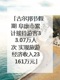 古尔邦节假期 阜康市累计接待游客33.07万人次 实现旅游经济收入23161万元