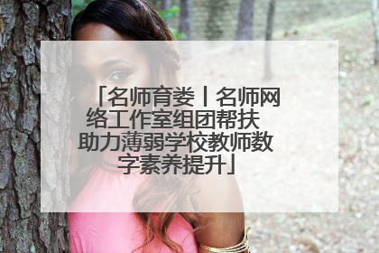 名师育娄丨名师网络工作室组团帮扶 助力薄弱学校教师数字素养提升