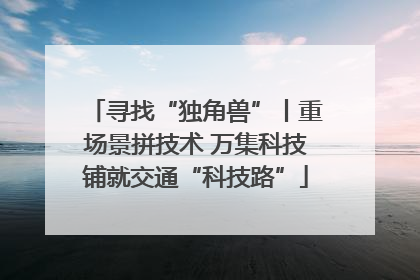 寻找“独角兽”丨重场景拼技术 万集科技铺就交通“科技路”