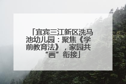 宜宾三江新区洗马池幼儿园：聚焦《学前教育法》，家园共“画”衔接