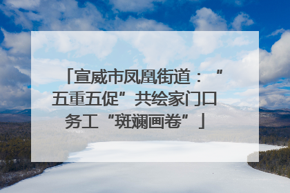 宣威市凤凰街道：“五重五促”共绘家门口务工“斑斓画卷”