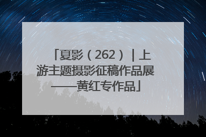 夏影（262）｜上游主题摄影征稿作品展——黄红专作品