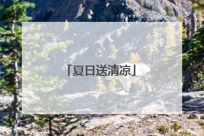 夏日送清凉