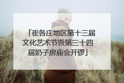 崔各庄地区第十三届文化艺术节暨第三十四届奶子房庙会开锣