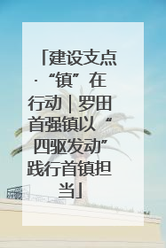 建设支点·“镇”在行动｜罗田首强镇以“四驱发动”践行首镇担当