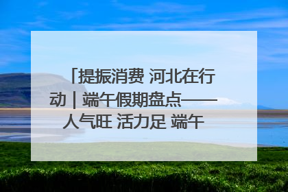 提振消费 河北在行动｜端午假期盘点——人气旺 活力足 端午经济“热浪”迭起