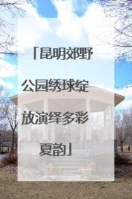 昆明郊野公园绣球绽放演绎多彩夏韵