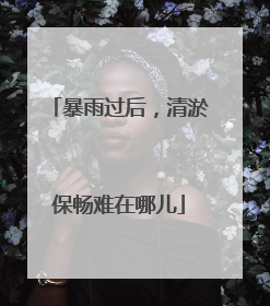 暴雨过后，清淤保畅难在哪儿