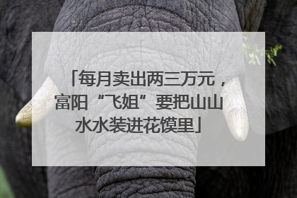 每月卖出两三万元，富阳“飞姐”要把山山水水装进花馍里