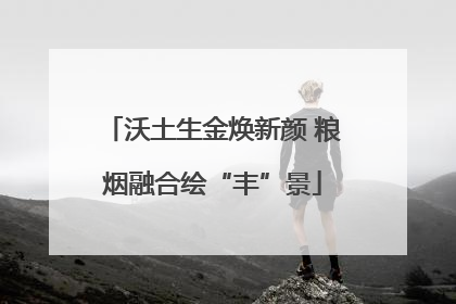 沃土生金焕新颜 粮烟融合绘“丰”景