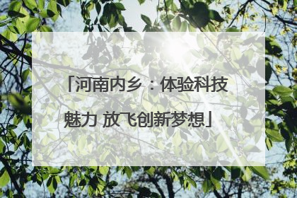 河南内乡：体验科技魅力 放飞创新梦想