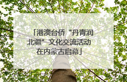 港澳台侨“丹青润北疆”文化交流活动在内蒙古启幕