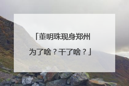 董明珠现身郑州 为了啥？干了啥？