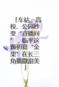 车站、高校、公园秒变“直播间”，临平这颗初夏“金果”在长三角播撒甜美