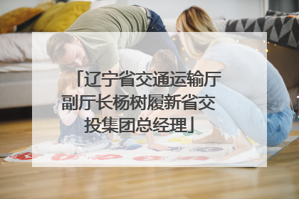 辽宁省交通运输厅副厅长杨树履新省交投集团总经理