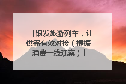 银发旅游列车，让供需有效对接（提振消费一线观察）
