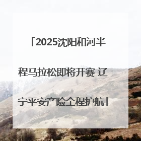 2025沈阳和河半程马拉松即将开赛 辽宁平安产险全程护航