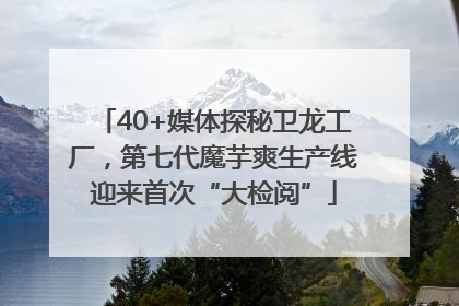 40+媒体探秘卫龙工厂，第七代魔芋爽生产线迎来首次“大检阅”